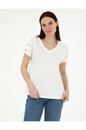 تیشرت نباتی زنانه رگولار Pierre Cardin - کد 904671530