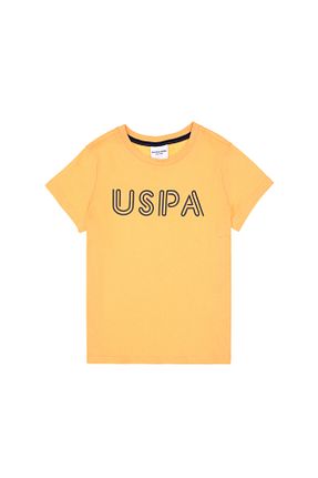 تیشرت نارنجی بچه گانه رگولار U.S. Polo Assn. - کد 855949439