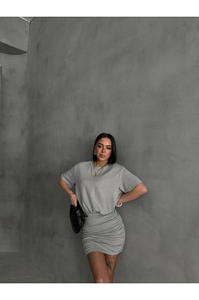 لباس بژ زنانه بافت ARK MAĞAZALARI - کد 904696843
