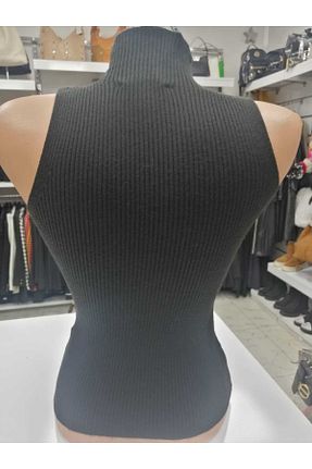 بادی مشکی زنانه یقه نیم ماهیگیر Grj Man - کد 904697695