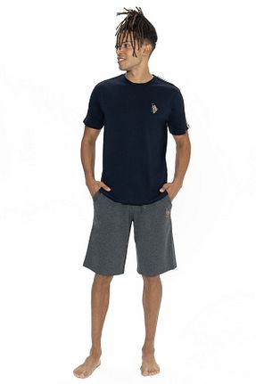 ست لباس راحتی سرمه ای مردانه ساده U.S. Polo Assn. - کد 904709478