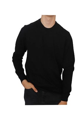 پلیور مشکی مردانه ساده MODA - کد 904708819