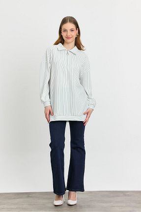 تونیک سبز زنانه بافتنی Rays - کد 904922796
