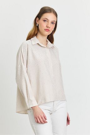 پیراهن بژ زنانه رگولار Rays - کد 904711567
