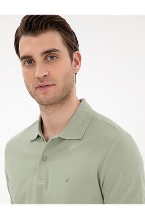 پولوشرت سبز مردانه %100 پنبه Pierre Cardin - کد 904712323