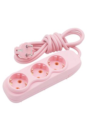 کابل افزودنی پریز گروهی صورتی 3 Nilson - کد 723251483