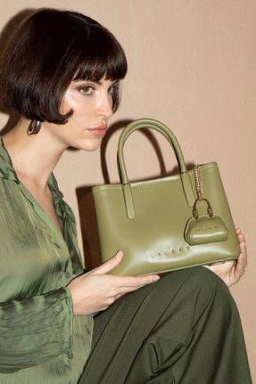 کیف دوشی سبز زنانه Sisley - کد 904715012
