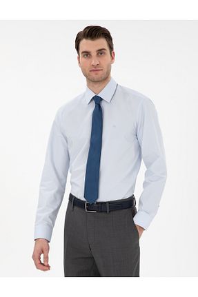 پیراهن آبی مردانه رگولار Pierre Cardin - کد 904715299