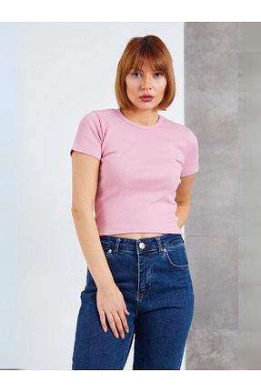 بادی صورتی زنانه یقه دوچرخه Rhythm Clothing - کد 904716149