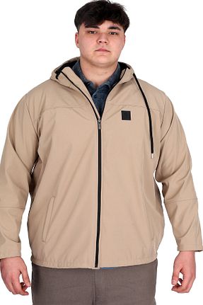 کاپشن سایز بزرگ بژ مردانه سایز بزرگ Modexl - کد 887519170