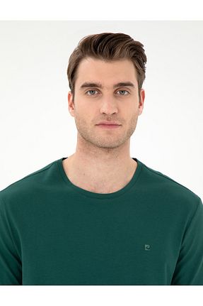تیشرت سبز مردانه اسلیم فیت Pierre Cardin - کد 904713217