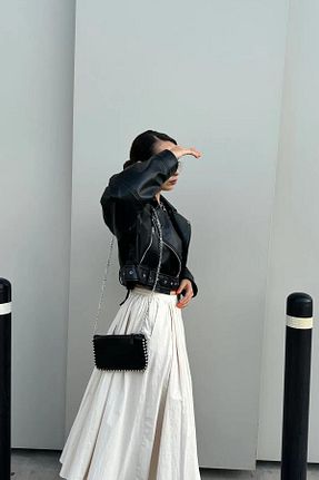 کیف دوشی مشکی زنانه چرم مصنوعی Bipanya - کد 836107160