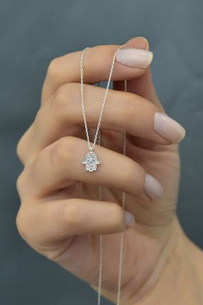 گردنبند نقره زنانه 925 عیار Papatya Silver - کد 88300963