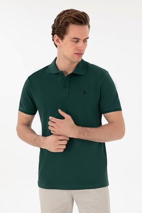 پولوشرت سبز مردانه پنبه ای U.S. Polo Assn. - کد 904820078
