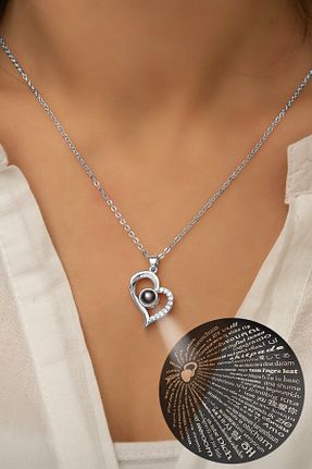 گردنبند نقره زنانه 925 عیار Papatya Silver - کد 34809976
