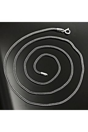 گردنبند نقره طوسی زنانه 925 عیار ELWEUS JEWELLERY GOLD - کد 904828906