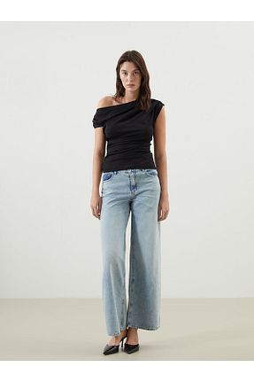 بلوز سبز زنانه ساده LC Waikiki - کد 924372599