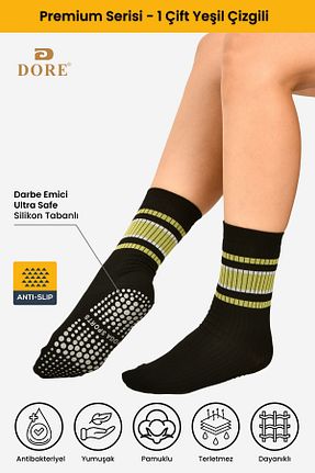 جوراب یوگا سبز DORE - کد 869206701