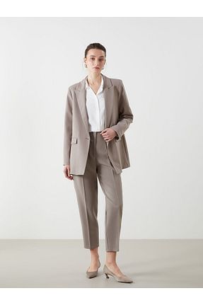 کت بژ زنانه الاستین LC Waikiki - کد 904829415