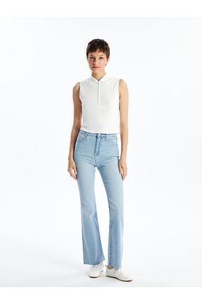 شلوار جین آبی زنانه جین LC Waikiki - کد 923492659
