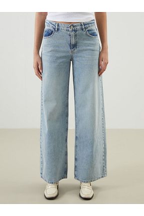 شلوار جین آبی زنانه جین LC Waikiki - کد 923493107
