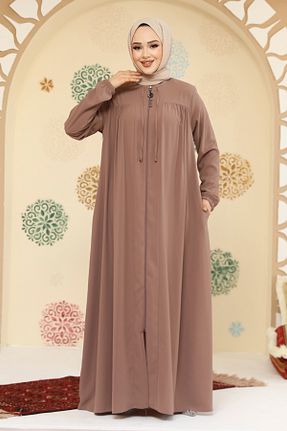 کلاه و ابایا صورتی زنانه پلی استر Neva Style - کد 904816126