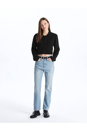 شلوار جین آبی زنانه جین LC Waikiki - کد 837065434