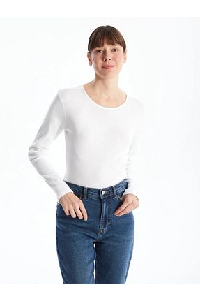 بادی نباتی زنانه یقه دوچرخه LC Waikiki - کد 905064643