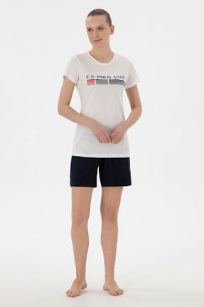 ست لباس راحتی نباتی زنانه ساده U.S. Polo Assn. - کد 904847806