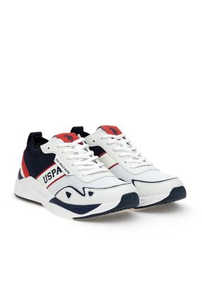 کفش اسنیکر سرمه ای مردانه میکروفیبر U.S. Polo Assn. - کد 905067972