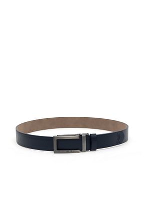 کمربند سرمه ای مردانه چرم مصنوعی U.S. Polo Assn. - کد 904852772