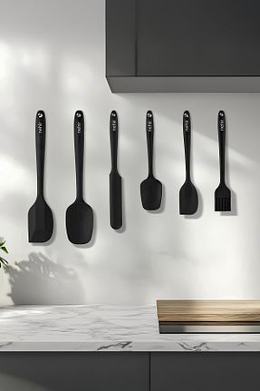 ست پذیرائی مشکی سیلیکون Nehir - کد 874990691