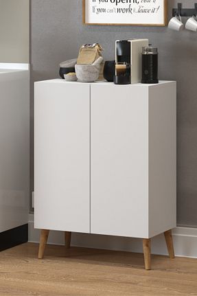 کابینت چند منظوره سفید Suntalam Monte Sehpa - کد 639526310