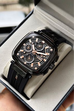 ساعت مچی مشکی مردانه 41-45 میلی متر Homies - کد 822612888