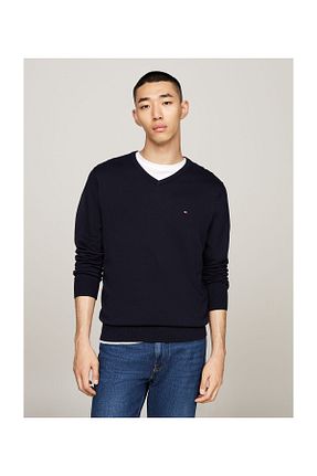 پلیور آبی مردانه رگولار Tommy Hilfiger - کد 879202251