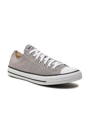 کفش اسنیکر طوسی زنانه بند دار Converse - کد 849842138