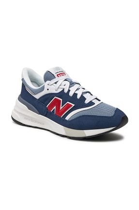 کفش اسنیکر آبی مردانه بدون بند New Balance - کد 821654554