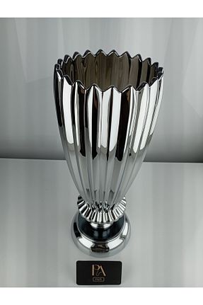 گلدان متالیک شیشه Palpe - کد 902888725