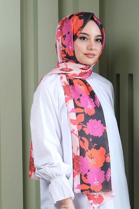 شال بنفش زنانه پنبه پلی استر AFVENTE - کد 135093883