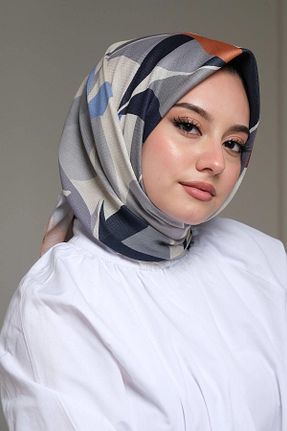 روسری بژ پنبه ای AFVENTE - کد 700539862