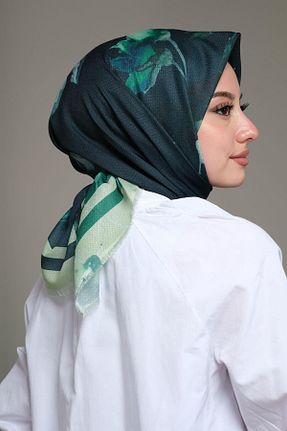 روسری سبز پنبه ای AFVENTE - کد 700563105
