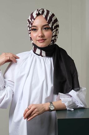 شال مشکی زنانه پنبه پلی استر AFVENTE - کد 42463036