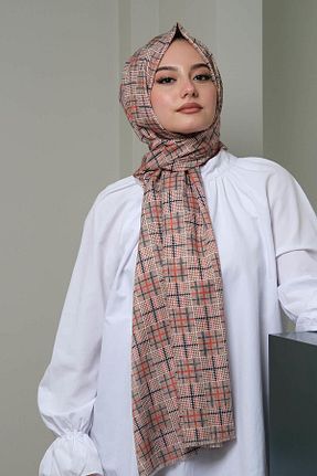 شال سرمه ای زنانه پنبه پلی استر AFVENTE - کد 211987845