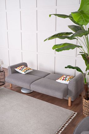 کاناپه طوسی Yataklı ve bazalı Kilim Mobilya - کد 898924609