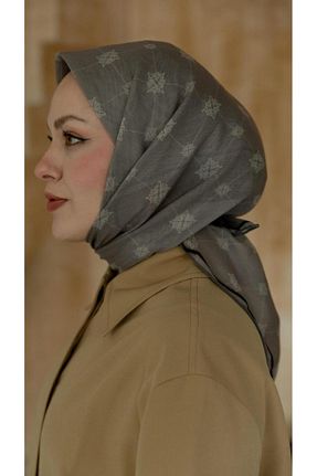 روسری بژ %100 پنبه locella - کد 902998180