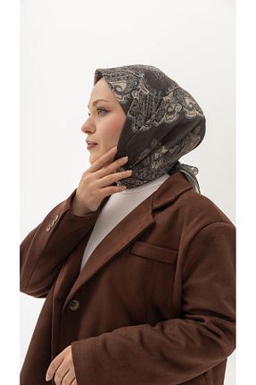 روسری بژ %100 پنبه locella - کد 902998577