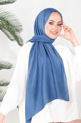 شال سرمه ای زنانه پلی استر HAREM SCARF - کد 902971870