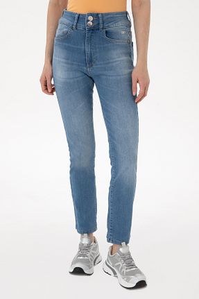 شلوار آبی زنانه پنبه ای U.S. Polo Assn. - کد 827316978