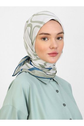 روسری رنگی پلی استر Tuva - کد 903002135