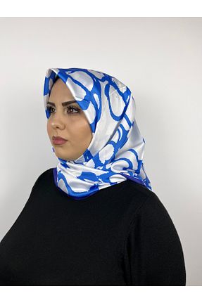 روسری آبی 100 x 100 MODA - کد 903011920